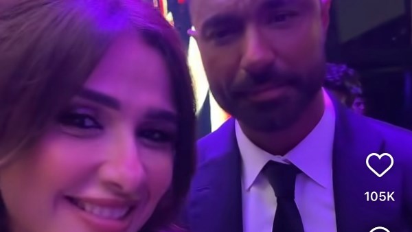 ياسمين عبد العزيز وكريم فهمي