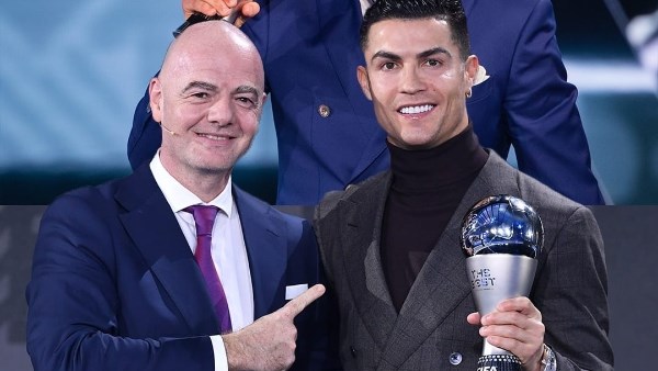 إنفانتينو وكريستيانو رونالدو 