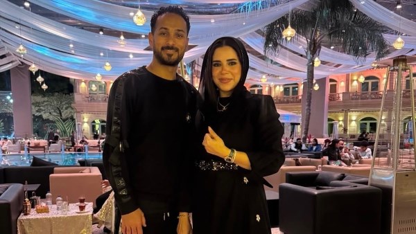 وليد سليمان وزوجته