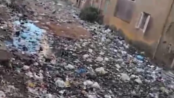 شكوي تراكم المخلفات بمنطقة مساكن الصفراء 