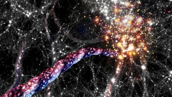 خيط كوني دوار يحير العلماء.. اكتشاف أضخم بنية مغزلية يعيد رسم خريطة الكون خيط كوني دوار يحير العلماء.. اكتشاف أضخم بنية مغزلية يعيد رسم خريطة الكون