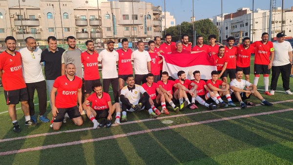  مصر وصيفاً لكأس الجاليات الأفريقية لكرة القدم 
