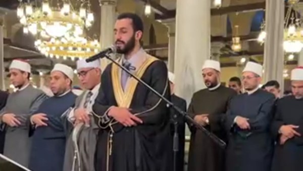 من دولة التلاوة لمحراب الحسين.. خالد عطية: نعمة وفضل من الله