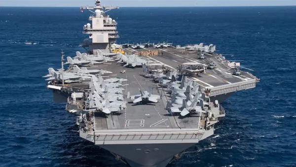 حاملة الطائرات الأمريكية جيرالد فورد 