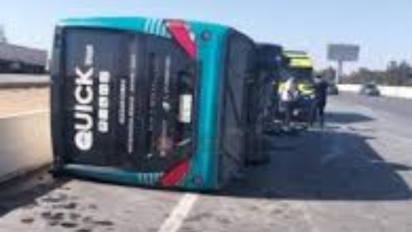 جانب من الحادث 