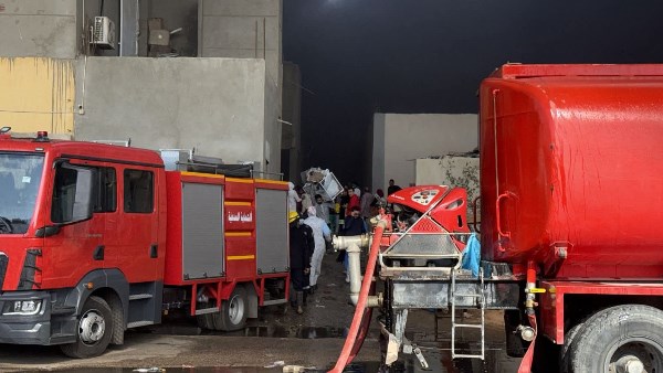 اثار الحريق