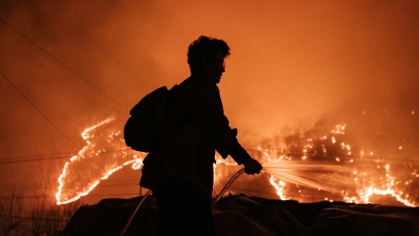 حرائق في كوريا الجنوبية