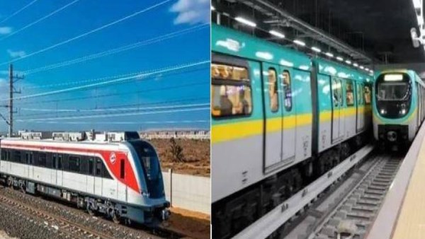 مترو الأنفاق والقطار الكهربائي