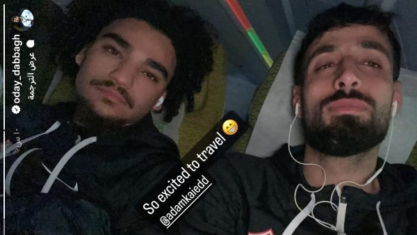 عدي الدباغ و ادم كايد 