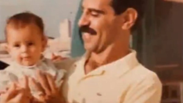 دينا الشربيني ووالدها