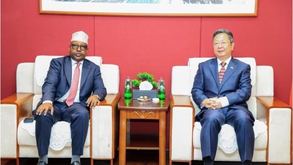 الصومال والصين تبحثان تعزيز التعاون وإنجازات القوات المسلحة في جبهات القتال ضد الإرهاب