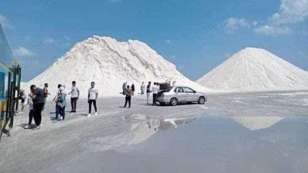 وكالة الأنباء السعودية: "جبل الملح" ببورسعيد معلم سياحي فريد ووجهة جاذبة للسائحين