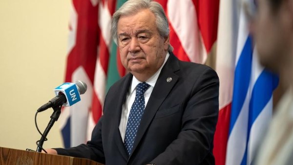 الأمين العام للأمم المتحدة أنطونيو جوتيريش