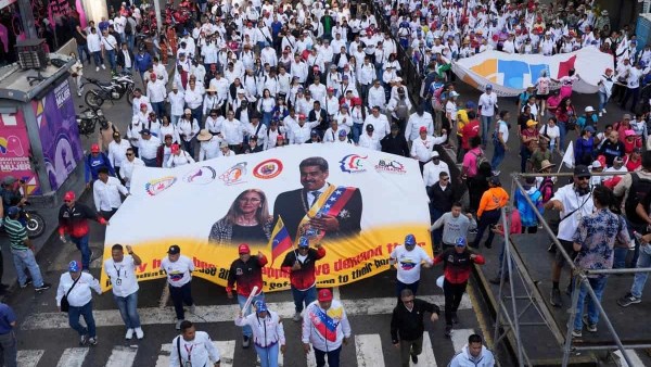 مسيرة حاشدة في فنزويلا