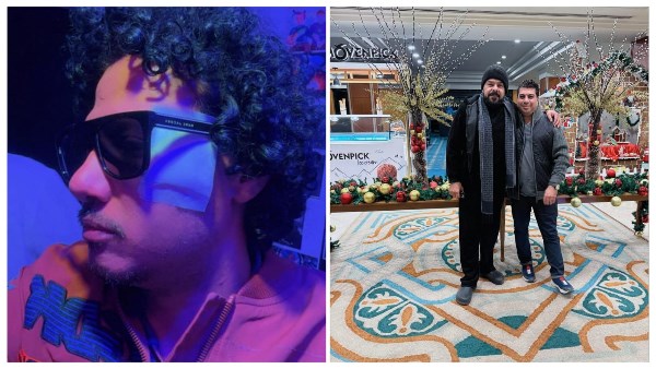 منذر رياحنة رفقة بلال صبري ومطرب المهرحانات فيفتى