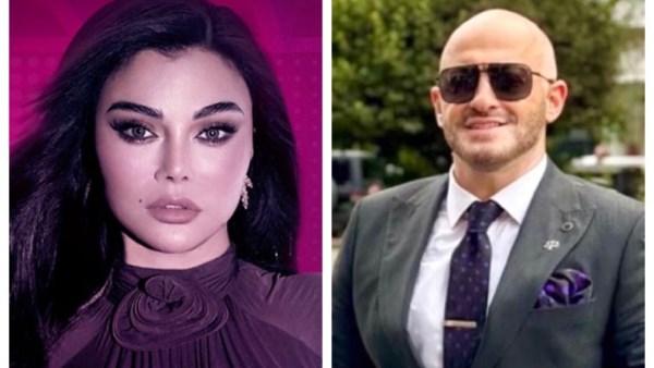 المستشار شريف حافظ وهيفاء وهبي