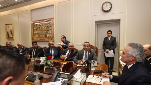 وزير العدل يلتقي عدد من أعضاء مجلسي النواب والشيوخ