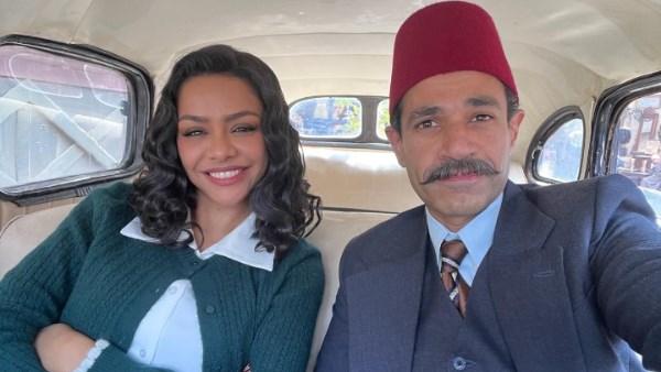 الفنان صدقي صخر و الفنانة أسماء أبو اليزيد 