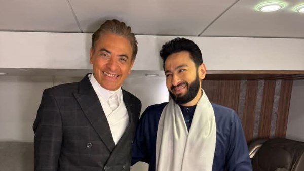 النجم حمادة هلال و النجم فتحي عبد الوهاب 