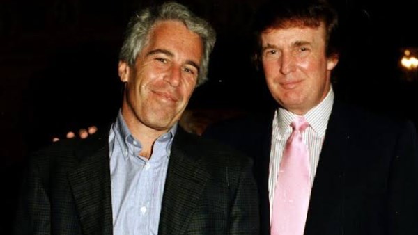جيفري إبستين وترامب 