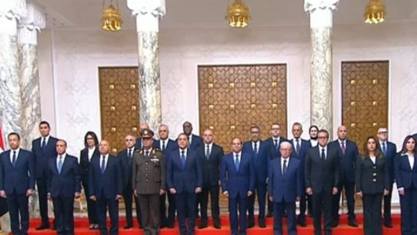 التشكيل الوزاري الجديد 