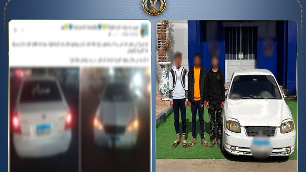 ضبط 3 متهمين بسرقة سيارة نجار بالإكراه في الإسماعيلية