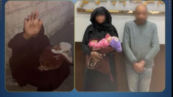 القبض على والدي طفلة استخدمت في التسول بالإسكندرية