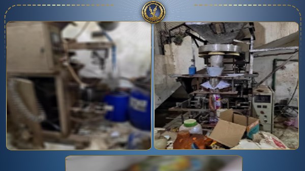 ضبط 5 طن منظفات صناعية مغشوشة داخل مصنع قبل طرحها في الأسواق بالقاهرة 