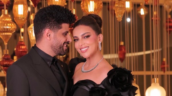 حمدي الميرغني وزوجته