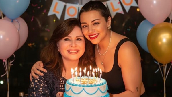 إلهام شاهين وابنة شقيقتها