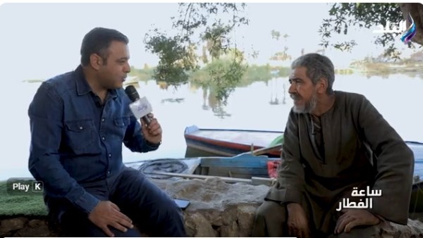 جانب من الحلقة 