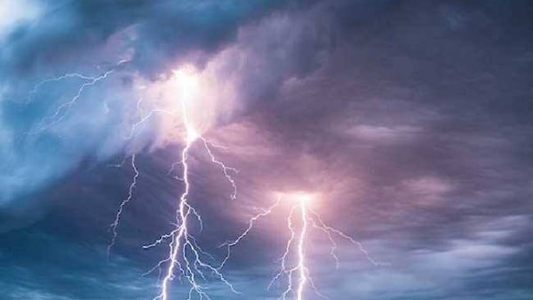 أمطار رعدية 