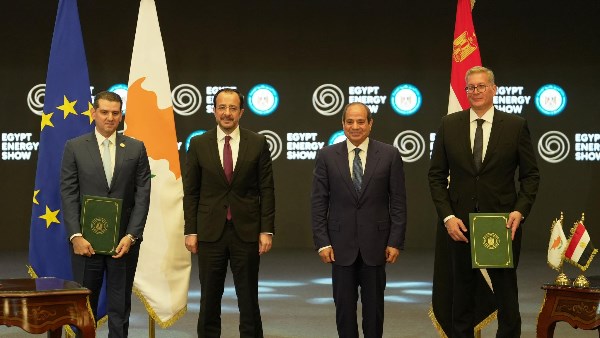 الرئيس السيسي ونظيره القبرصي 