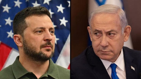 نتنياهو و زيلينسكي 