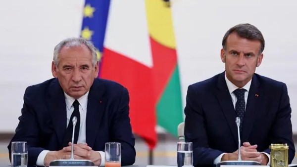 الرئيس الفرنسي و رئيس الأركان 