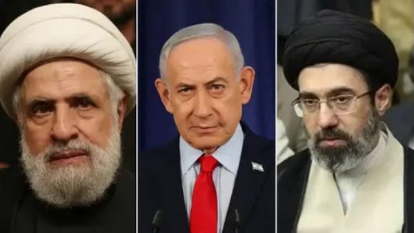 مجتبى و نتنياهو  ونعيم قاسم 