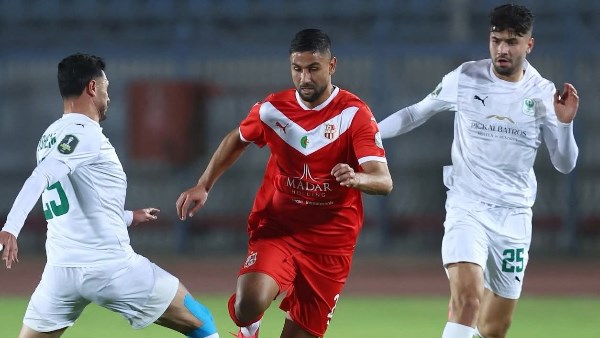 مباراة المصري وشباب بلوزداد