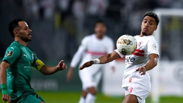 مباراة الزمالك والمصري