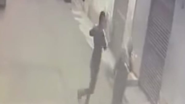 صورة الحادث كما صورتها الكاميرات