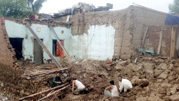 انهيارات باكستان