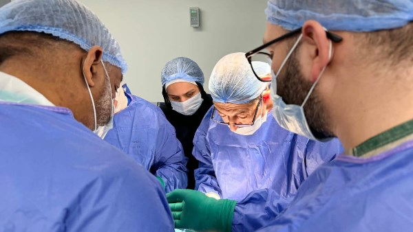 جانب من الاجراءات الطبية 