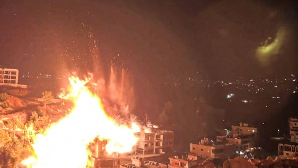 استهداف جوي إسرائيلي لفرق الإسعاف جنوب لبنان