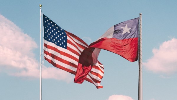 عَلَم شيلي والولايات المتحده