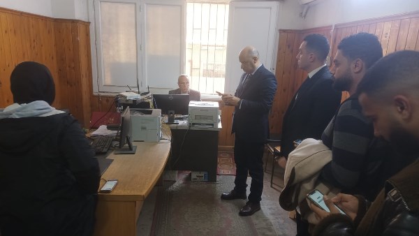 جانب من الزيارة