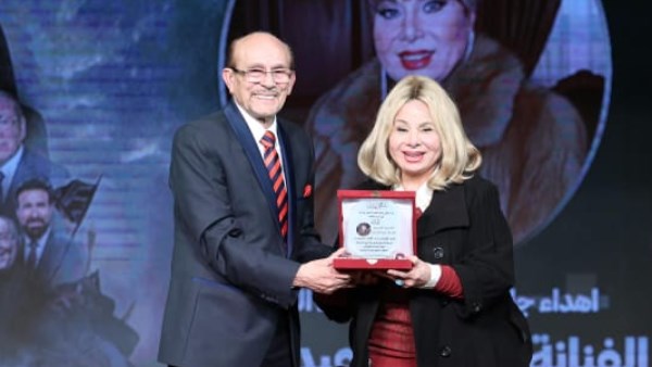 محمد صبحي وفادية عبد الغني 