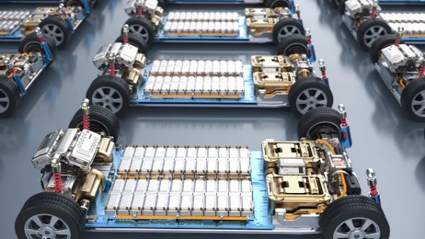 بطاريات السيارات الكهربائية