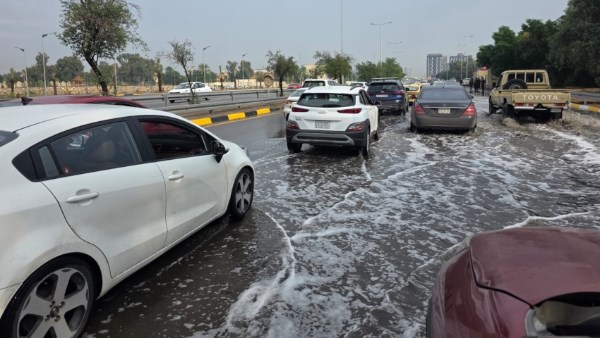 المخاطر المرورية أثناء هطول الأمطار