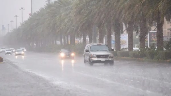 المخاطر المرورية أثناء هطول الأمطار