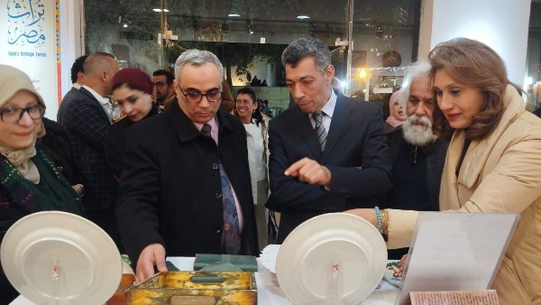 افتتاح ملتقى تراث مصر الذي تنظمه وزارة الثقافة 