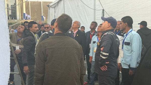 عطل كهربائي بخيم انتخابات نقابة المهندسين بالقاهرة دون أضرار | صور